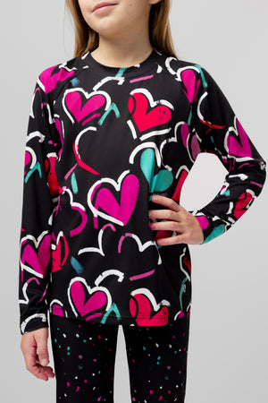 lelosi dětské pyžamo heartful 1