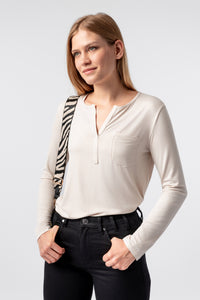 Basic dlouhé tričko Parker