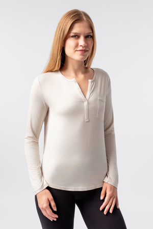 lelosi basic dlouhé tričko parker 1