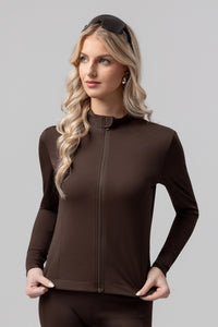 Mikina na zip Vibe Faustine